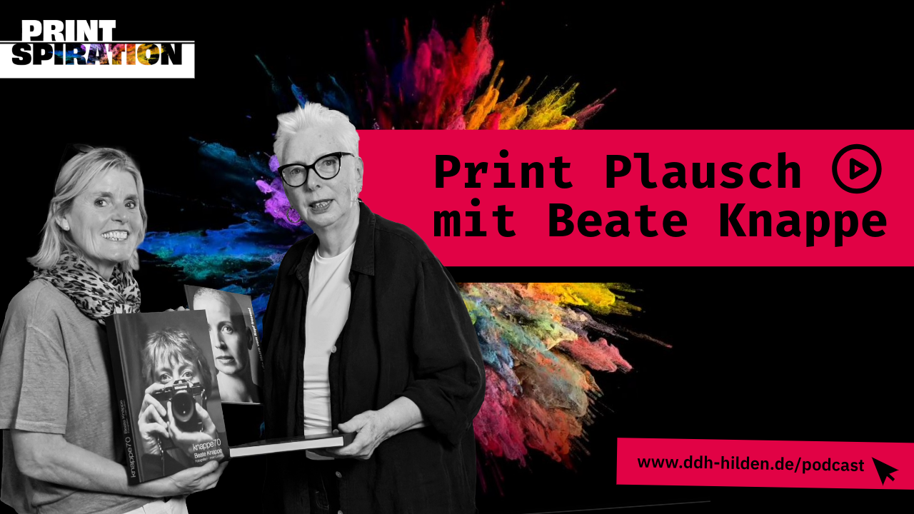 Print Plausch mit Beate Knappe