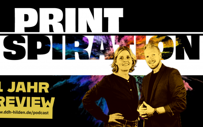 Ein Jahr Printspiration: Vom zittrigen Start zum sichtbaren B2B-Podcast-Erfolg