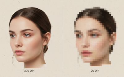 Warum Ihr Bild im Druck pixelig wird – und wie Sie es künftig messerscharf bekommen