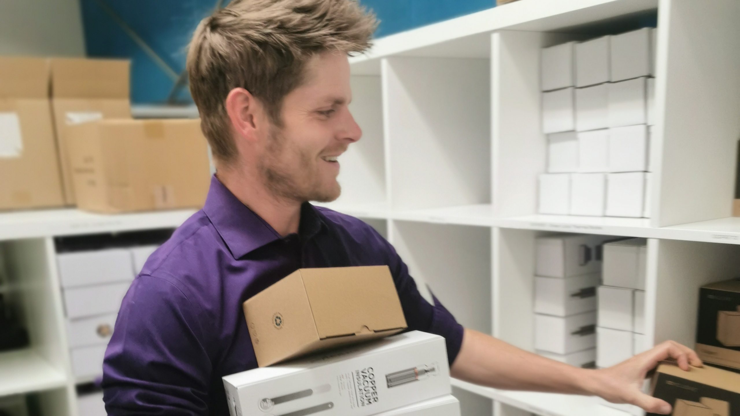 Auffüllen vom Lager